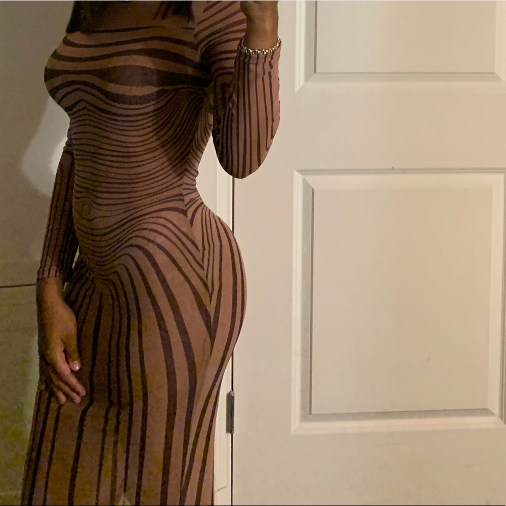 Kim K inspired sheath dress